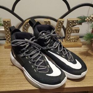 Nike Men's Zoom Rize TB Basketball Shoes Sz 12 Black /White Excellent Athletics